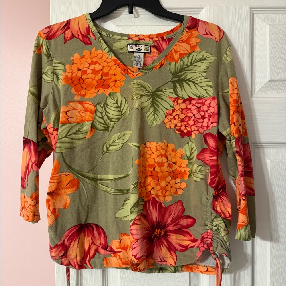 Caribbean Joe Long Sleeve Top